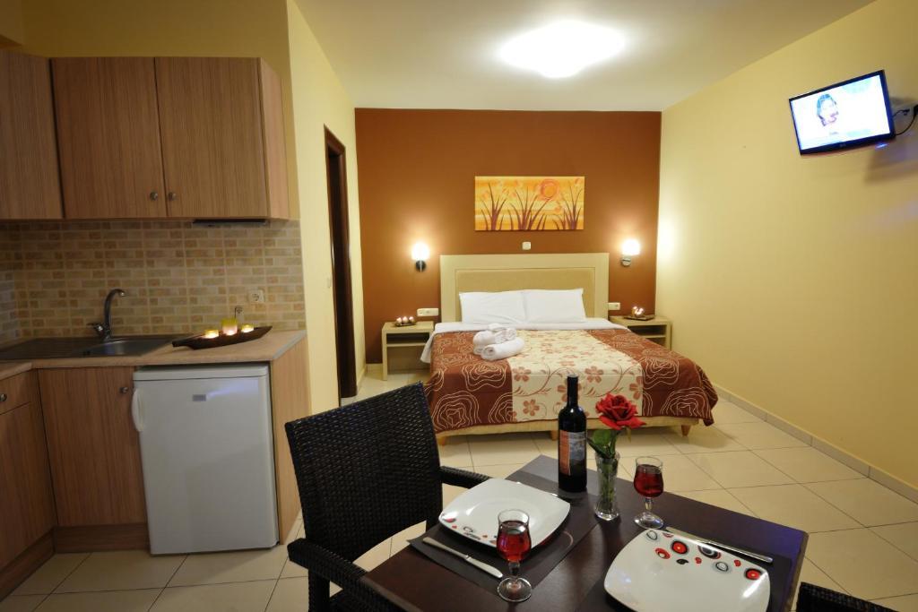 Faros Luxury Suites Marathópolis Exterior foto